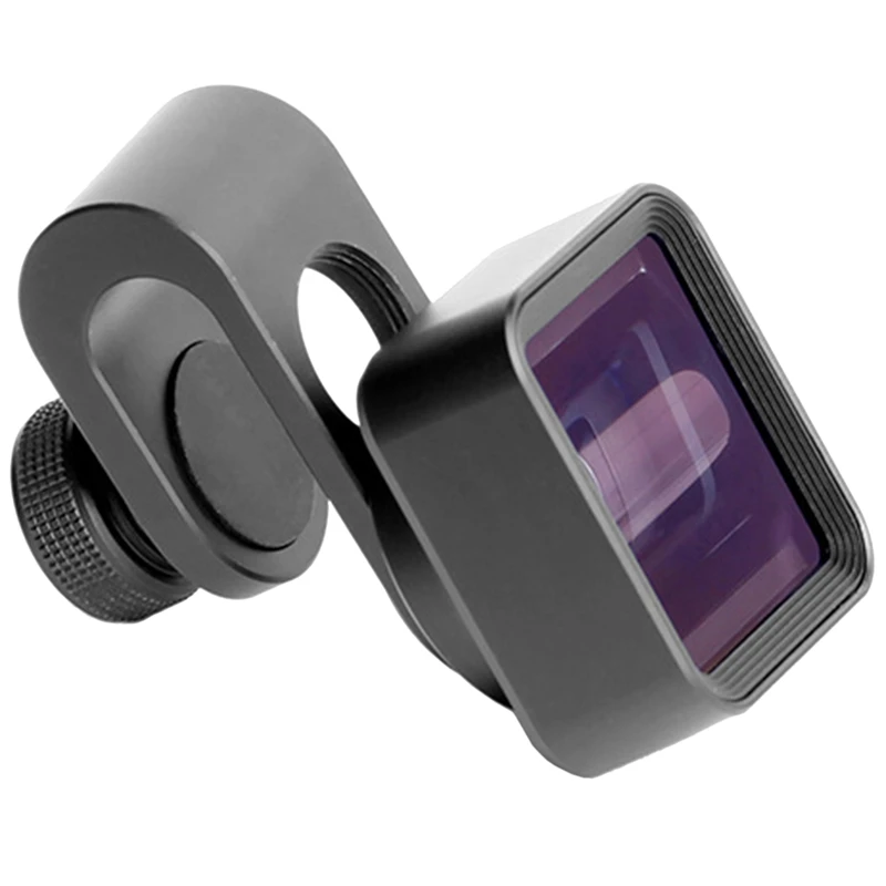 1.33X Widescreen Mobile Phone Anamorphic Lens Universal Wide Angle Clip Film Distortion Camera For Iphone Samsung Smart P