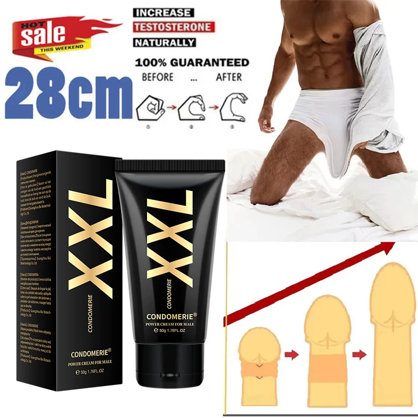 Three Scouts Enlarge For Men Cream Growth Massage Enlargement Oil XXL Male Enhance  18+ Essential Oils