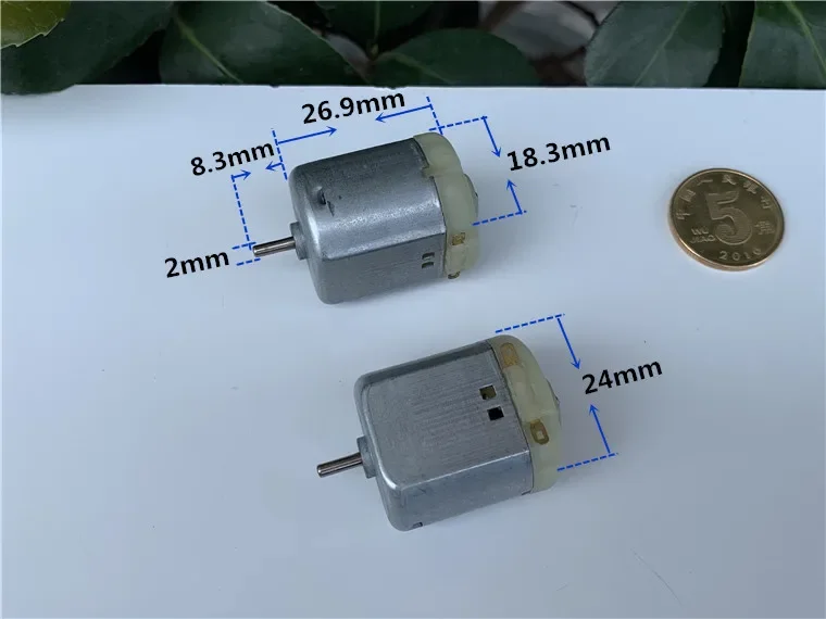 FK260SA-2675 Mini 260 двигатель постоянного тока 3 В 5 6 10000 об/мин-18500 об/мин угольный
