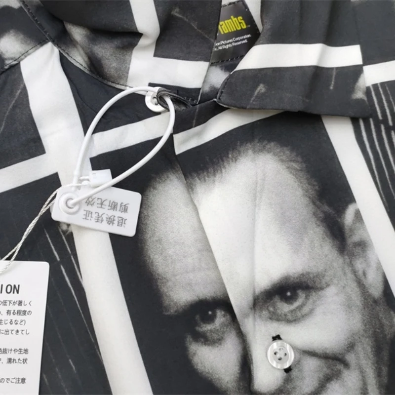 Рубашка WACKO MARIA уличная винтажная рубашка с полным принтом коротким рукавом