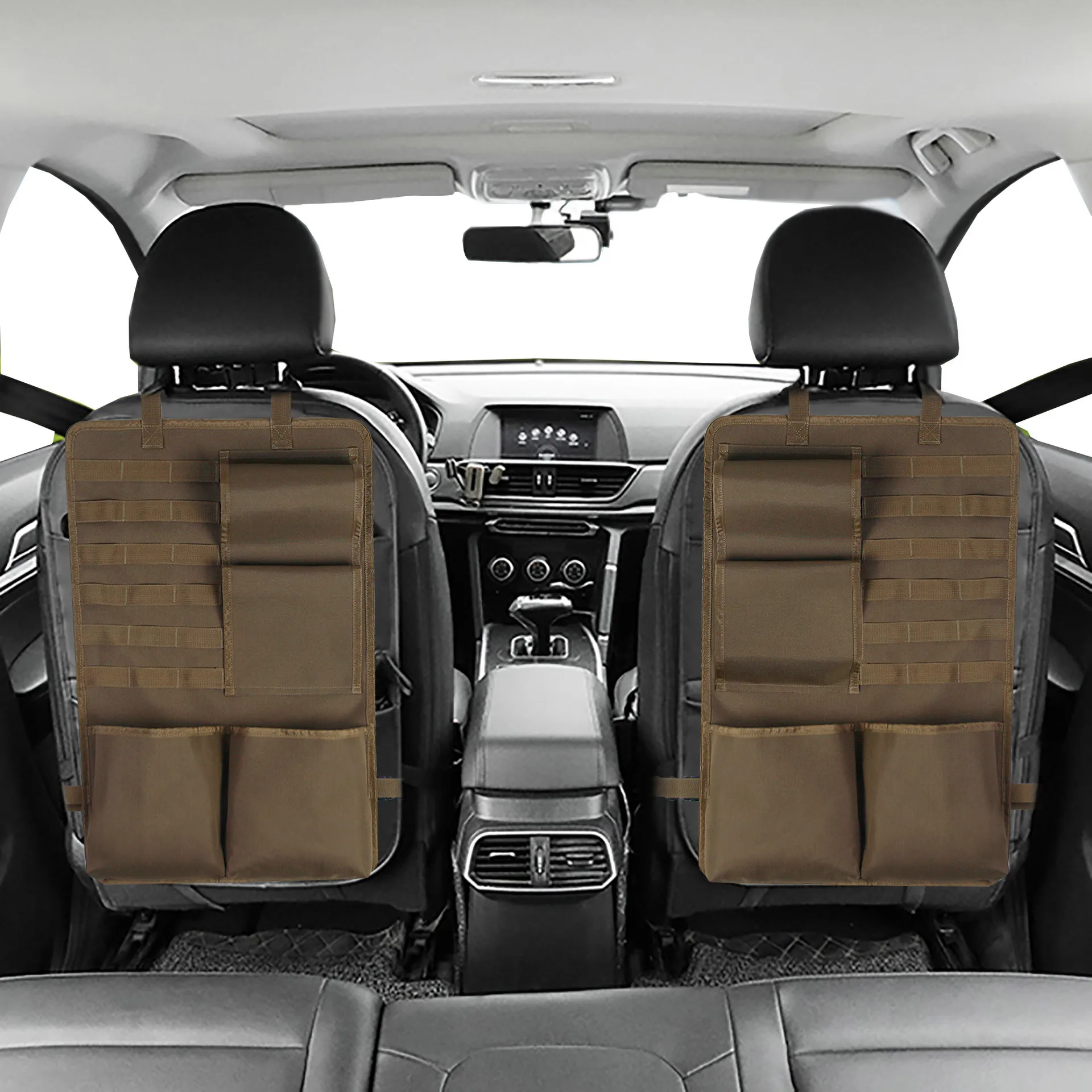 2 шт. тактический держатель-органайзер на спинку сиденья автомобиля