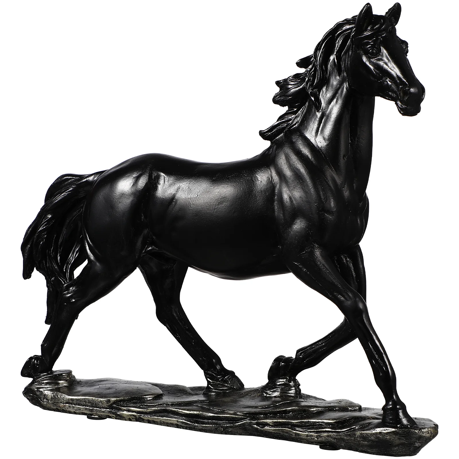 

Украшение для костюма лошади, модель из смолы, скульптура в виде животного, яркое уличное украшение для дома, украшение для торта, декоративная статуя