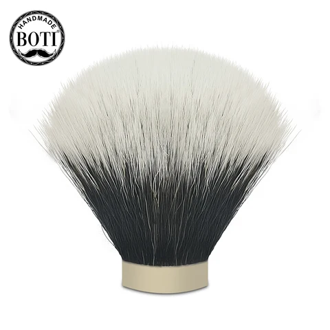 Boti Brush-2024 Новинка смокинг из толстых волос 6-й синтетический узел в форме лампочки щетка для бороды бритва для смачивания влажного бритья аксессуары для бритья