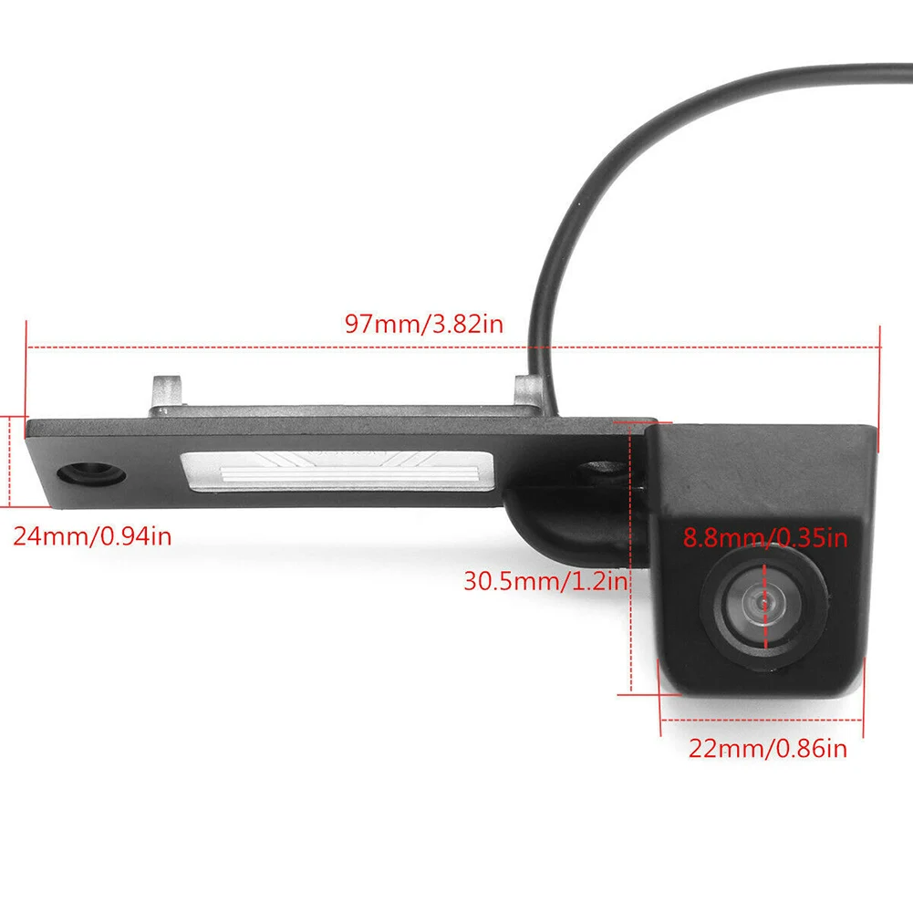 

Car Reversing Camera 1 Pcs 512x 492 Pixels 97mmX24mm For T5 T5.1 3C 3B For TRANSPORTER HD Amera Night Vision Rear