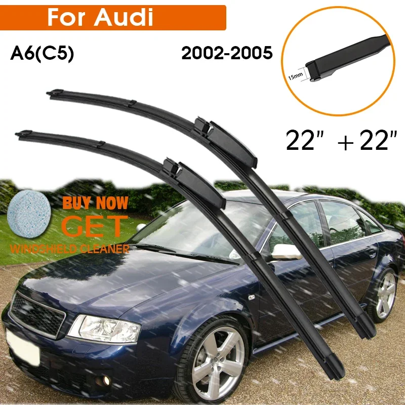 Автомобильный стеклоочиститель для Audi A6(C5) 2002-2005 лобовое стекло резиновый