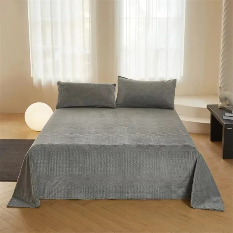 2024 новый резной молочный флис класса А комплект простыней для матери и ребенка