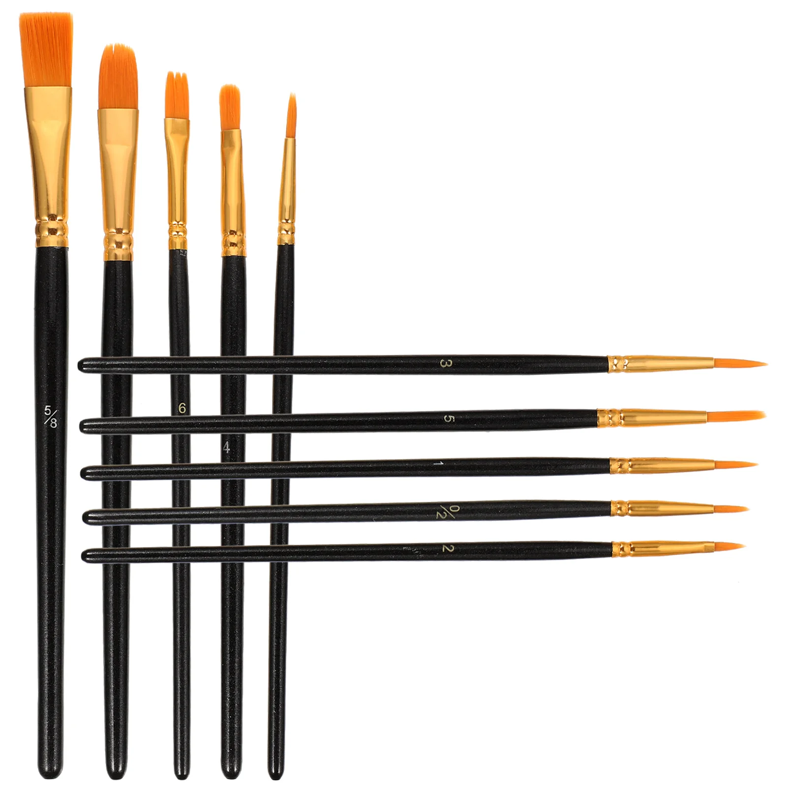 

Brush Oil Brushes Paintbrushes Acrylic Nylon Portable Painting Watercolor Bulk