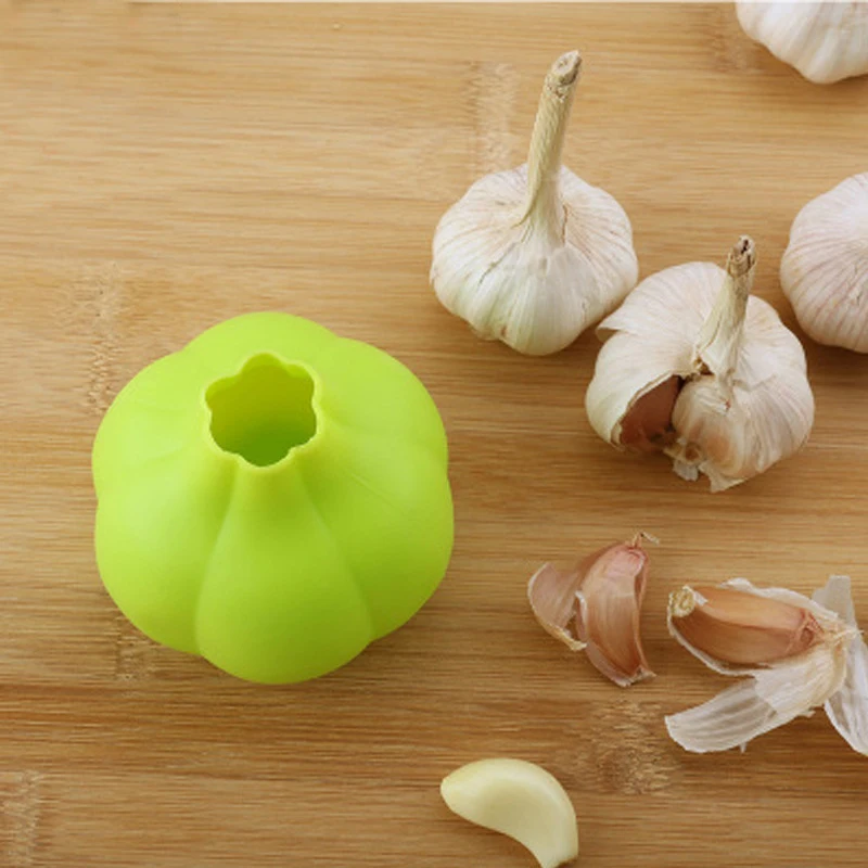 Силиконовое устройство для чистки чеснока ручной кухонный инструмент давилки и