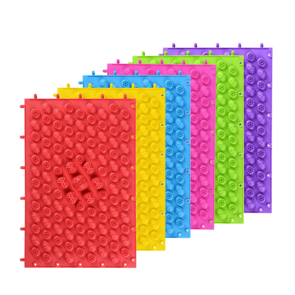 Рефлексологический массажный коврик для ног точечного массажа кровообращения