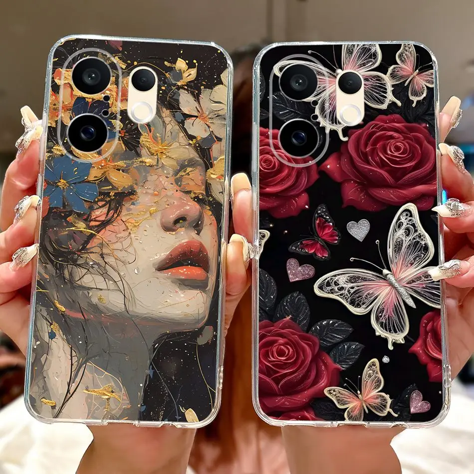 Фото Чехол для телефона Vivo S30 Pro Mini V2465A Cool Dragon Tiger с росписью для Vivo S30Pro Mini 5G, мягкие силиконовые чехлы из ТПУ №4