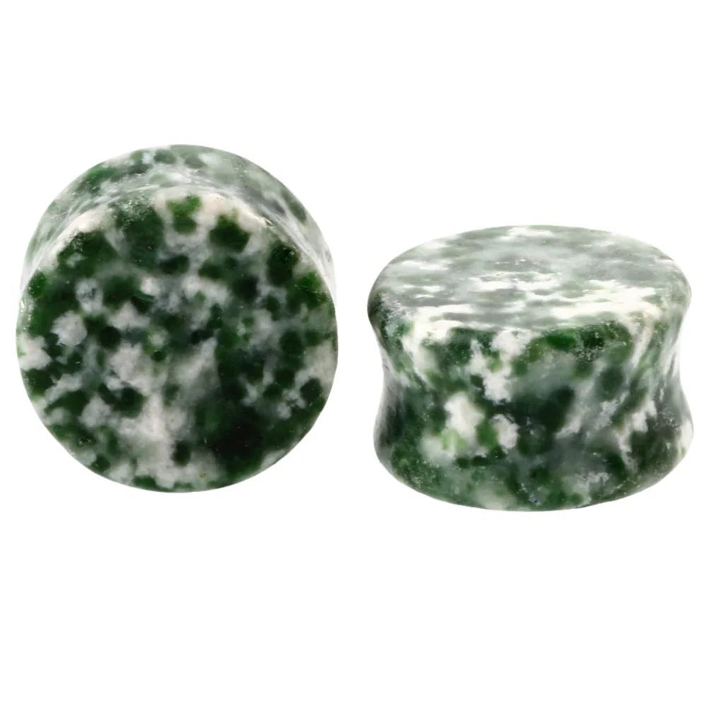 2 шт. камни туннели для ушей смешанные стили полые одиночные расклешенные уши