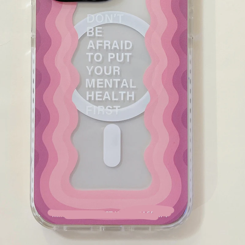 

MagSafe Wave Wireless Charging Phone Case Cover for IPhone 11 12 13 14 Pro Max Case for IPhone 14 Pro Max