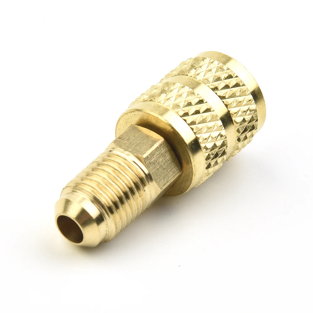 

Переходник R410 R32 R22 с внутренней резьбой 5/16 дюйма SAE Male 1/4 дюйма SAE Male 5/16 дюйма SAE Female 1/4 дюйма SAE для быстроразъемного адаптера кондиционера