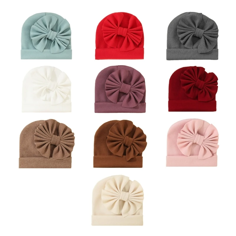 

Головной убор с бантом, детская шапочка, головной убор, аксессуары для детской головы