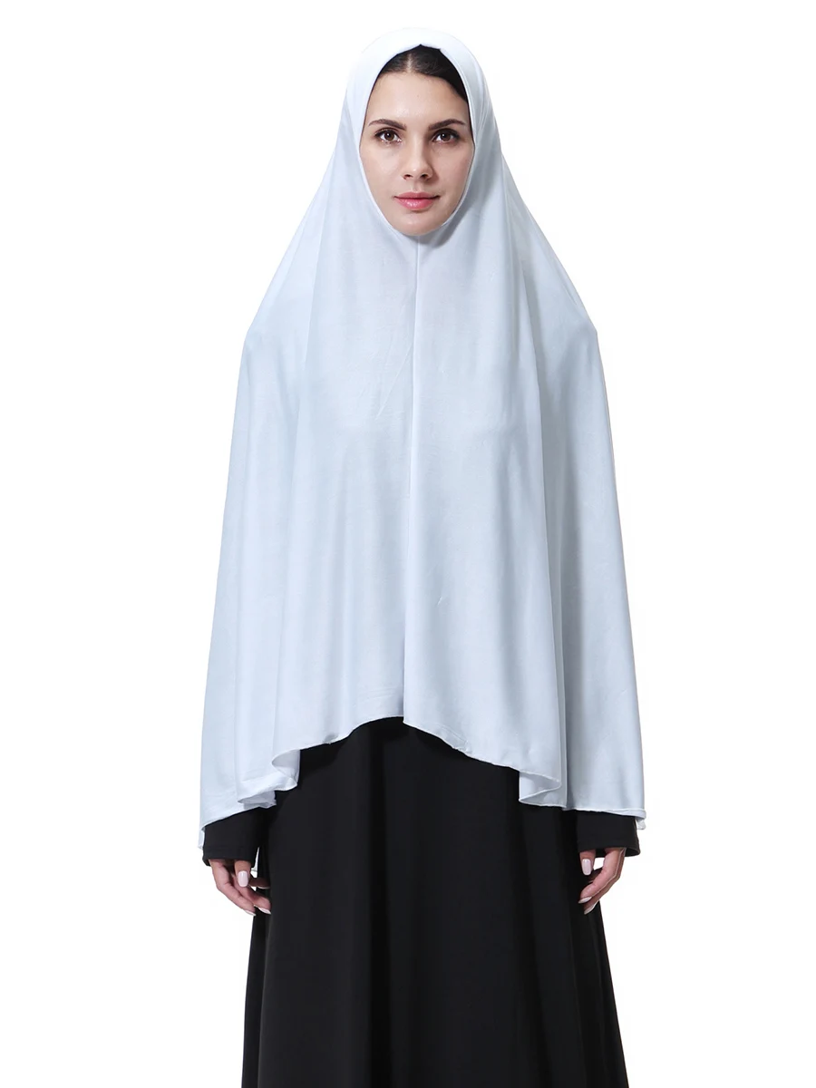 ИД с капюшоном Рамадан мусульманский хиджаб большой химар женский головной