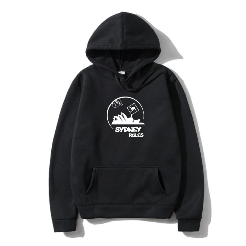 

Толстовки 2022, верхняя одежда унисекс Kurzarm, силуэт сиднейских правил, австралийский город