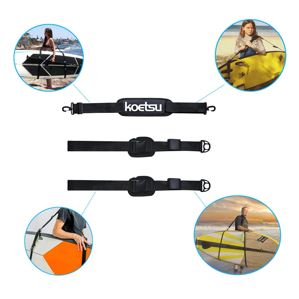 

Surfboard Shoulder Belt Portable Surfboard Shoulder Carry Sling Stand Up Surf Paddle Board Carrier Accessories