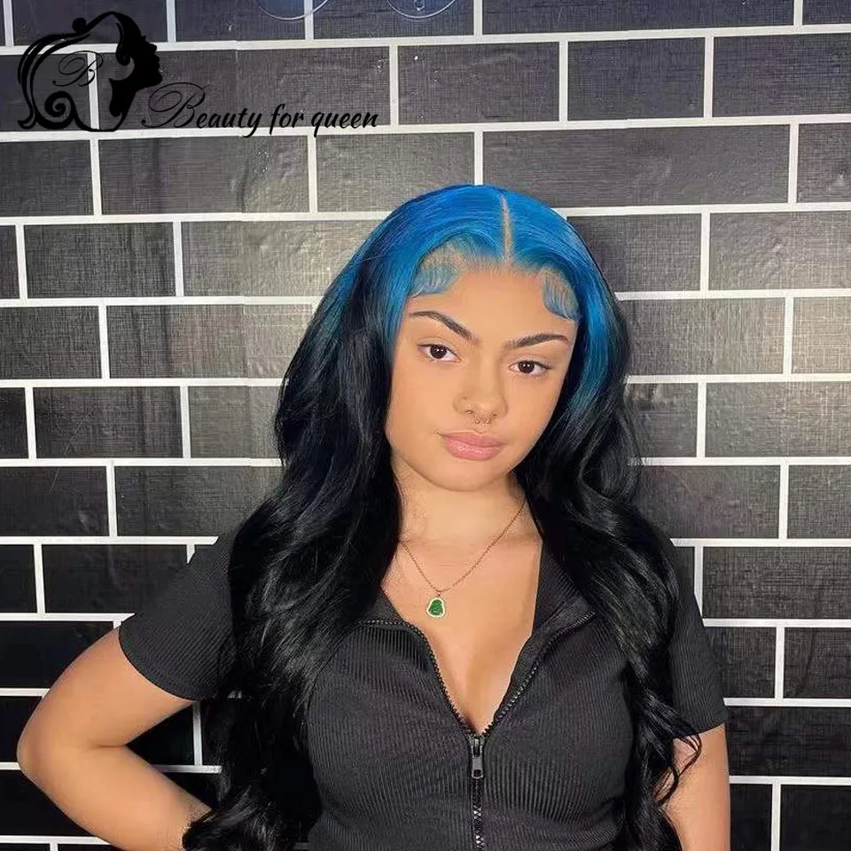 

Beauty Human Hair Wigs Body Wave HD Transparent Lace Frontal Wigs Brazilian Hair Pre Plucked For WomenFront Lace Wigs