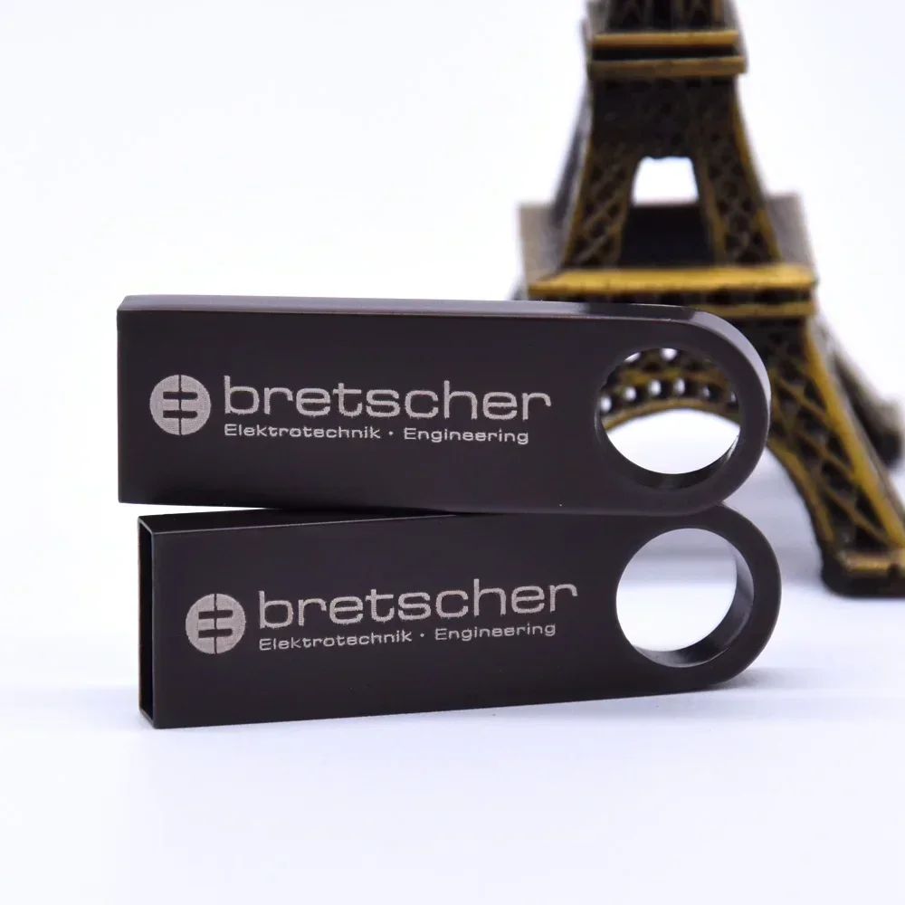 Металлический USB флеш-накопитель 4 ГБ 8 64 16