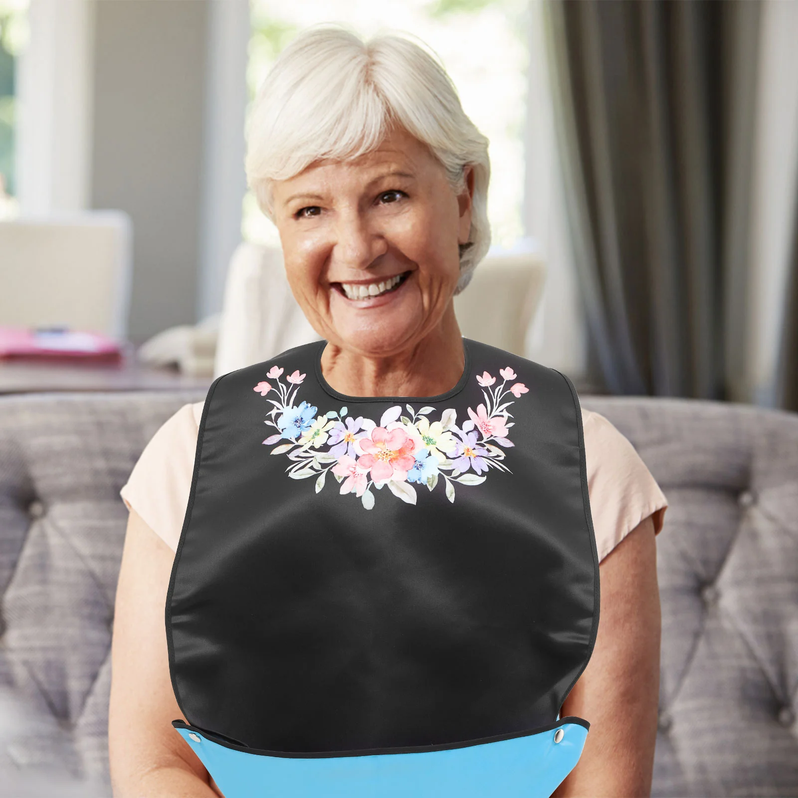 

Elderly Bib Bibs Seniors Women Folding Adult Supply Wear-resistant Clothing Protector Delicate Dinner Mens Aprons