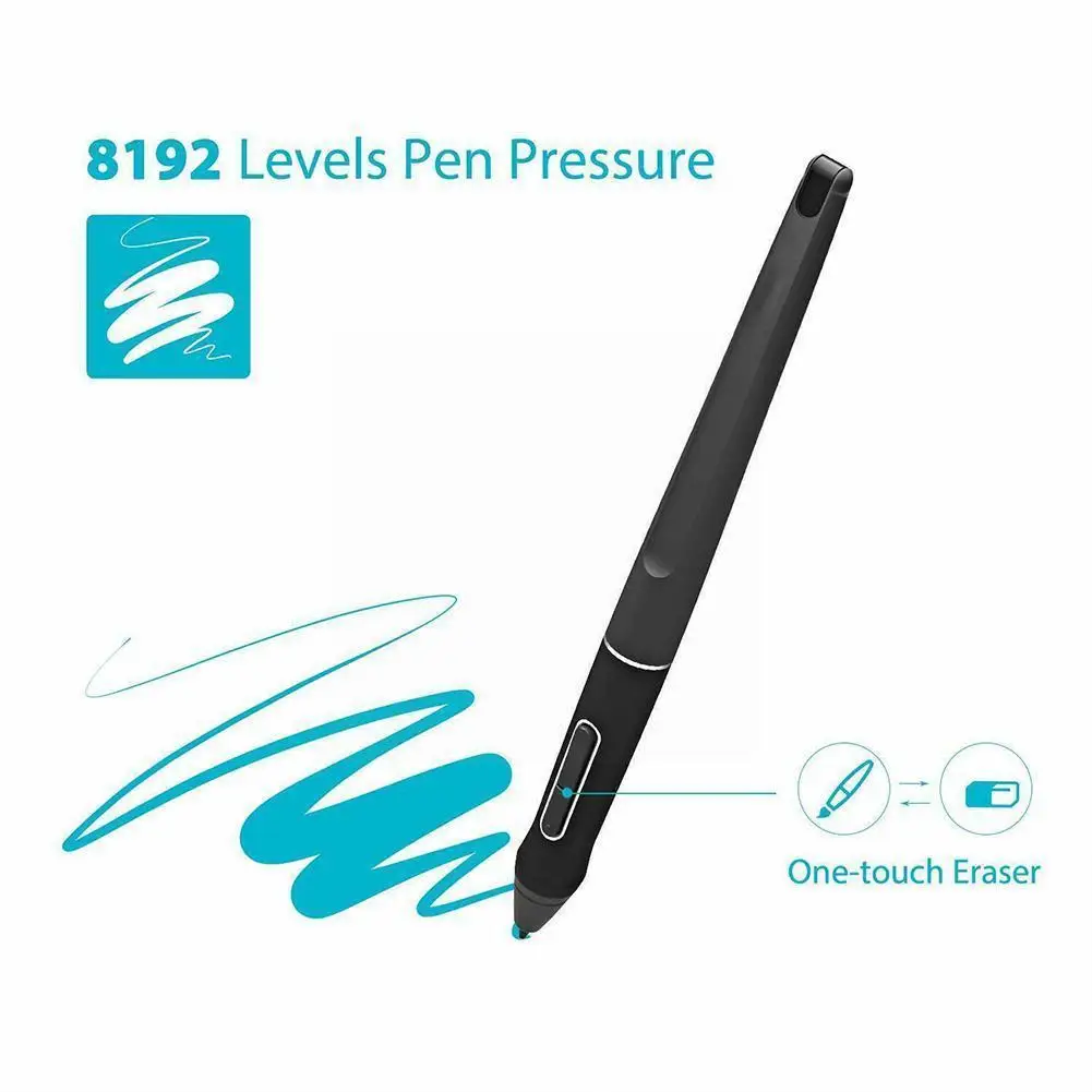 

Пассивный стилус для планшета Huion Kamvas Pro 13/pro 12/pro 16 Pw507 L8p4