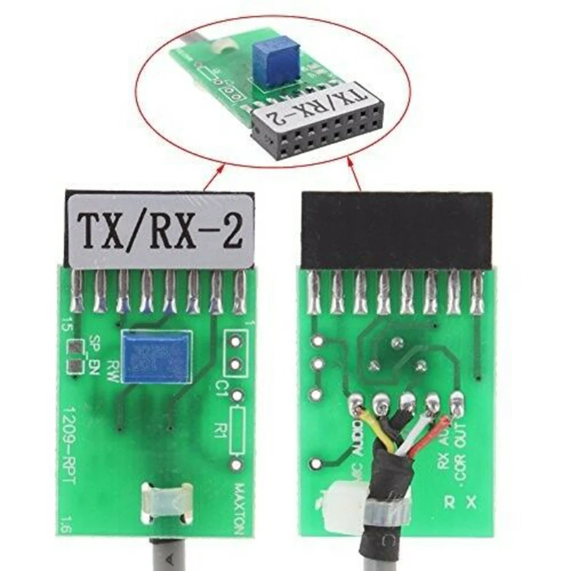 Duplex repeater Interface cable For Motorola radio CDM750 M1225 CM300 GM300 Dual relay interface talkthrough repeater cable