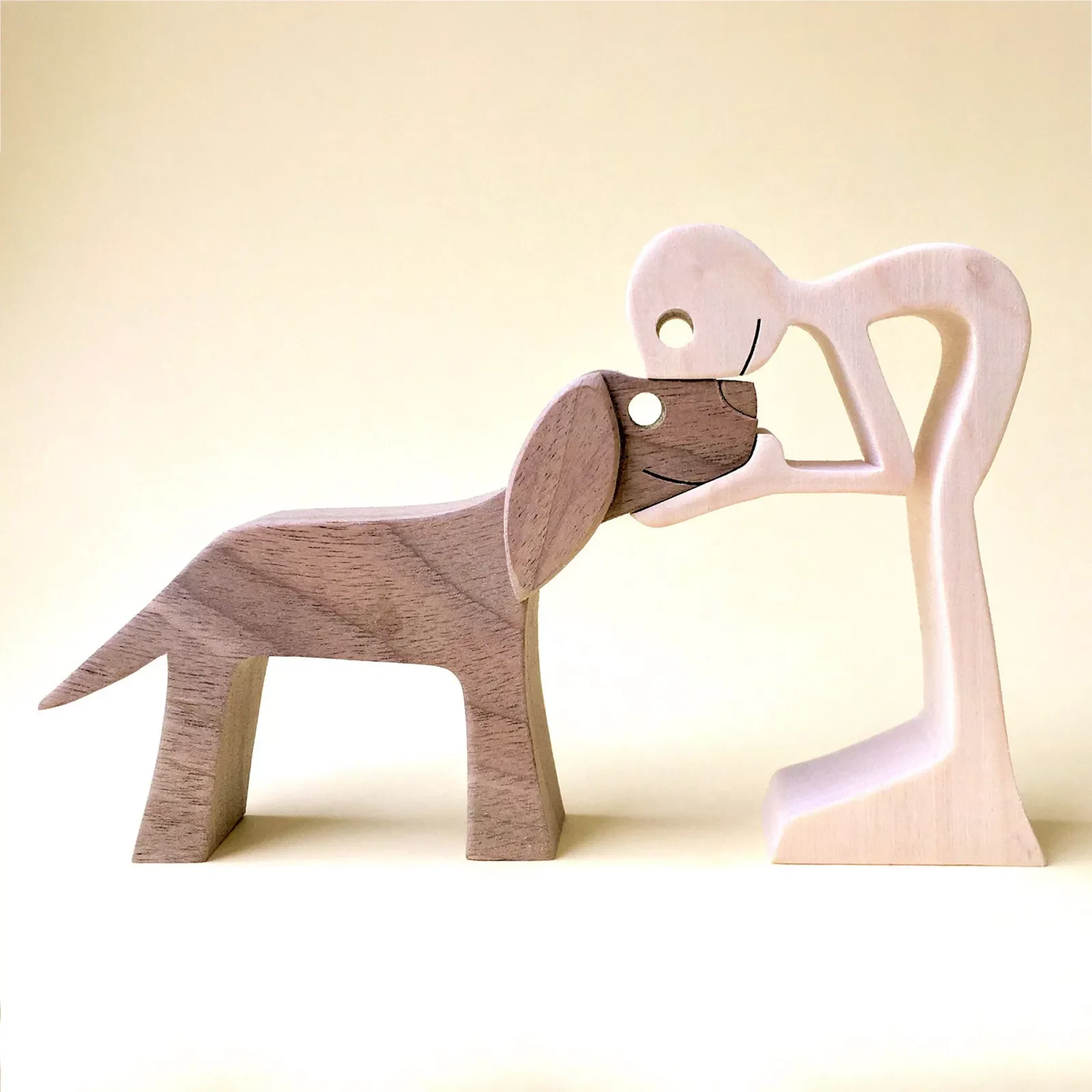 

NEW2022 Puppy’s Family Woodcarving Craft Full Of Creativity Gift For Pet Lover Wooden Puzzle Blocks Toys for Kid Table Home De