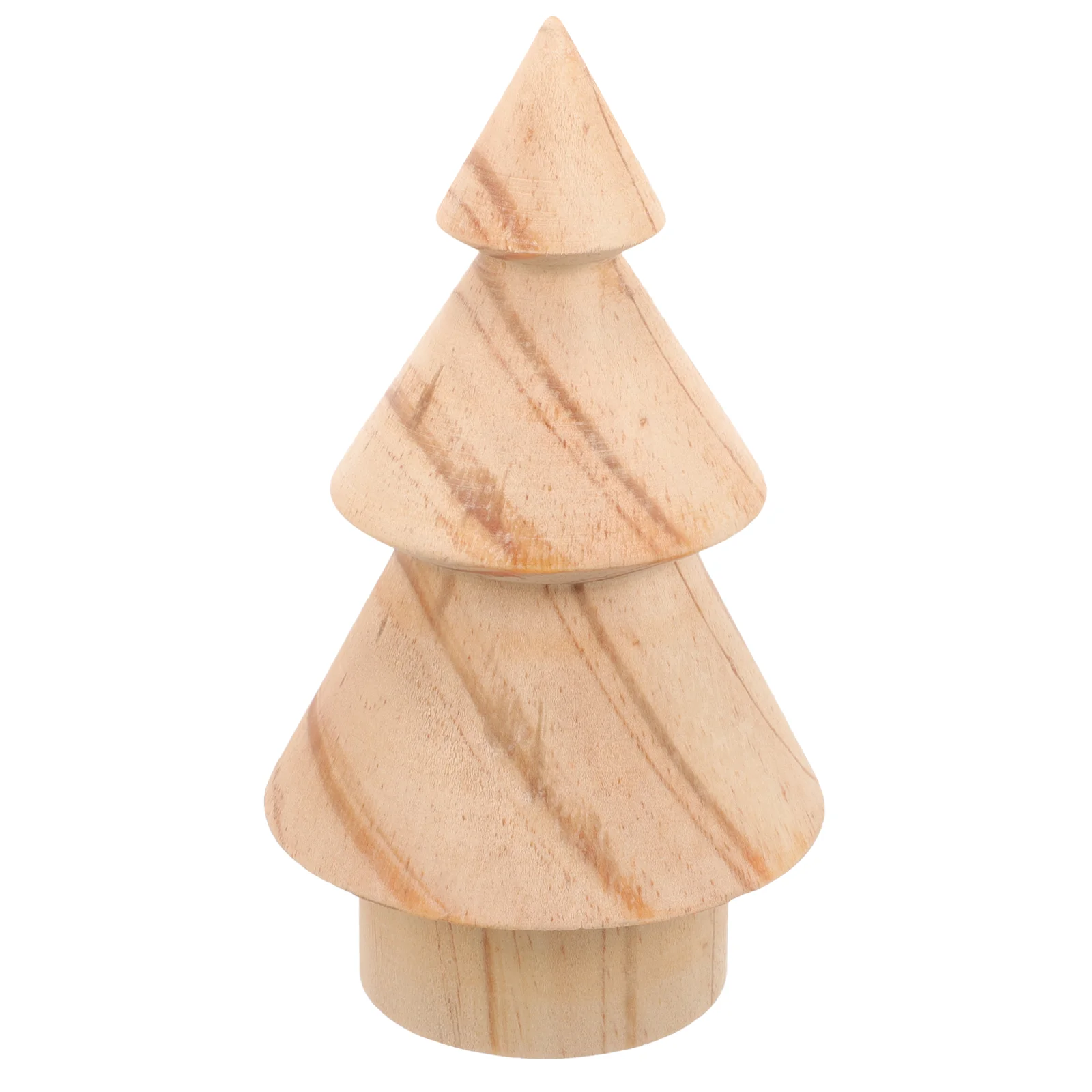 

Unfinished Wooden Tree Decoration DIY Graffiti Wooden Tree Wood Mini Tree