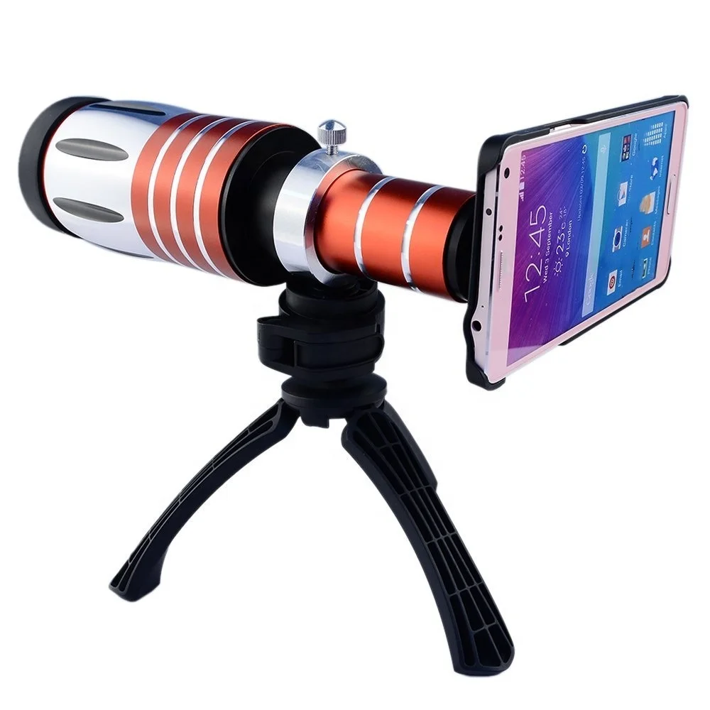 

Hot Sale Christmas gift Optical External Smartphone Telephoto Lens 50X HD Waterproof Monocular Telescope for Adults Hiking