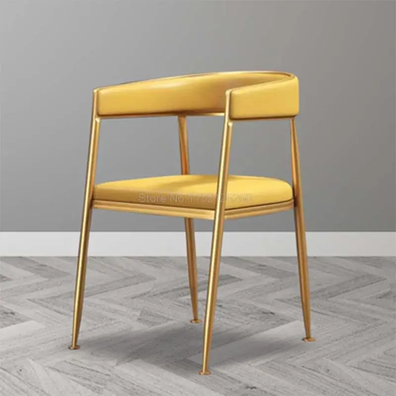 Удобное кресло офисное для отдыха кафе Золотое компьютерное обеденное мебель