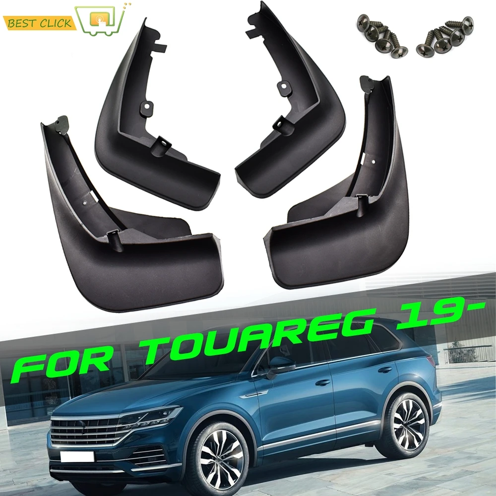 

Для VW Volkswagen Touareg 3 MK3 2019 2020 формованные брызговики брызговики передние и задние автомобильные Стайлинг передние и задние