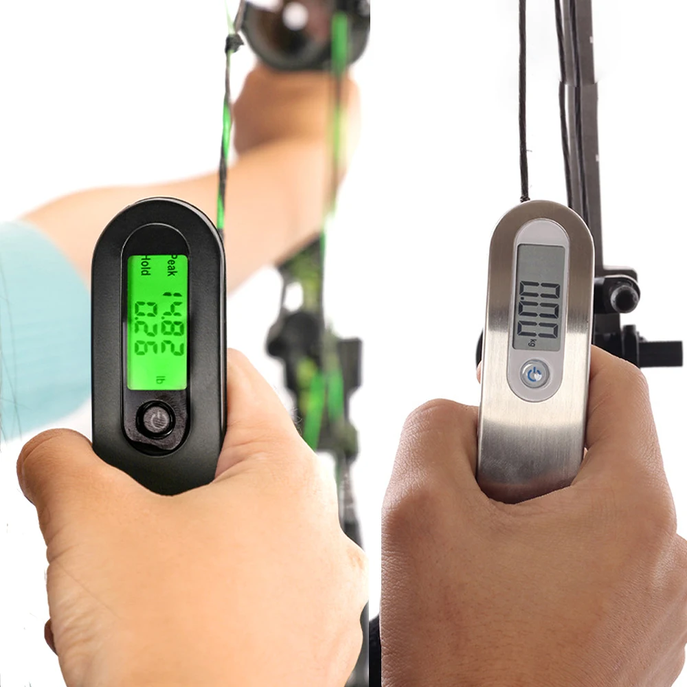 

Tool Hunting Bow Compound Bow Scale Shooting Dynamometer Archery Draw Weight 110lbs Measuring Instrument Recurve Weighing