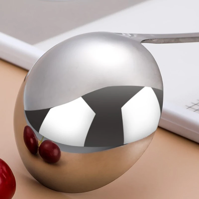 1 шт. ложка для фондю из нержавеющей стали с длинной ручкой