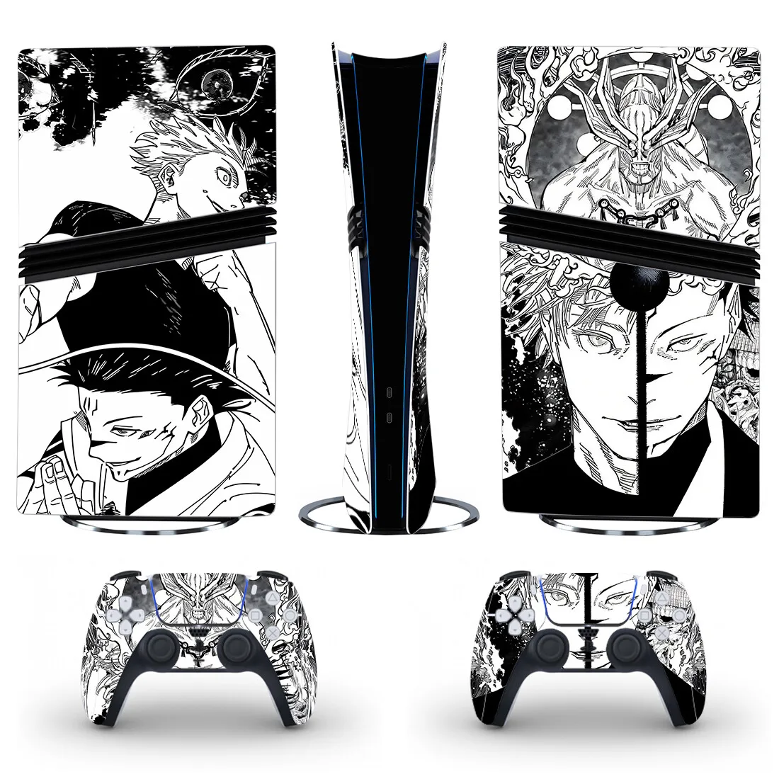 Jujutsu Kaisen Gojo New PS5 Pro цифровая наклейка на кожу протектор наклейка крышка для контроллера консоли PS5 Pro виниловая наклейка (art.: 3920caeacf4e5) - 3920caeacf4e5