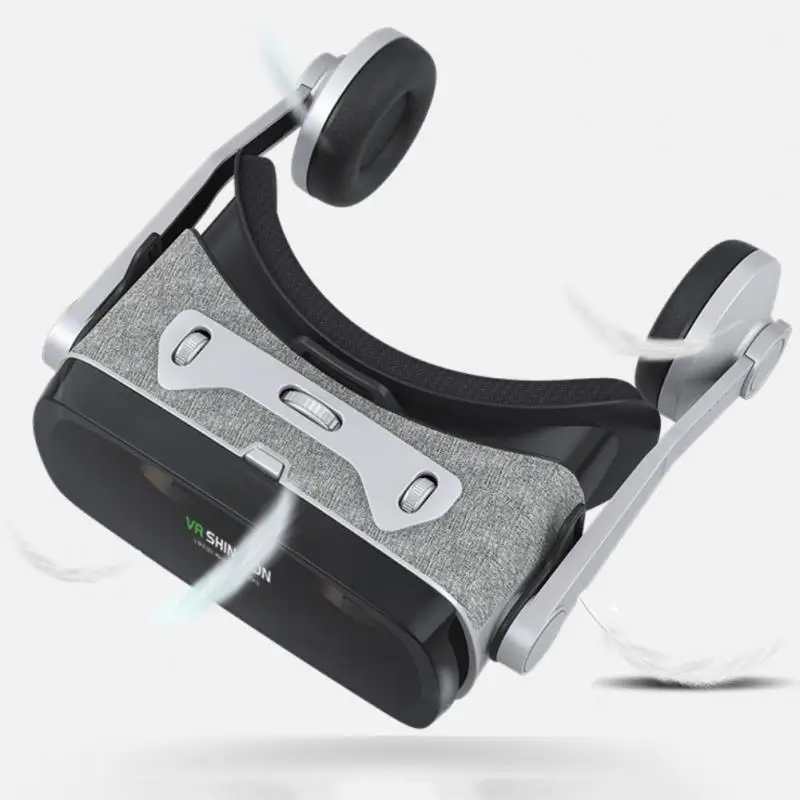 

Гарнитура виртуальной реальности шлем для смартфона 4,7-6 дюймов для видеоигр для смартфона регулируемое фокусное расстояние Vr 3d очки