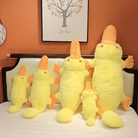 cute platypus plush toy pillow cushion siesta kawaii pillow cute puppet doll long mouth duck pillow little yellow duckling dolls
