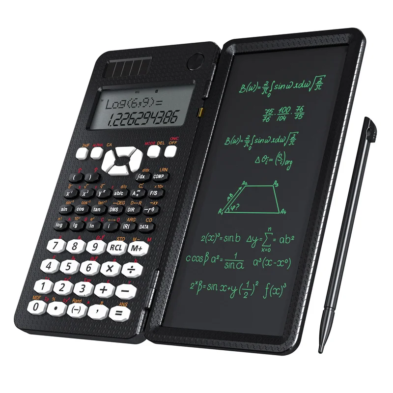 

Scientific Function Calculator Solar Calculator Handwriting Board Simplicity Student Exam 349/417 Calculation Formulas Portable