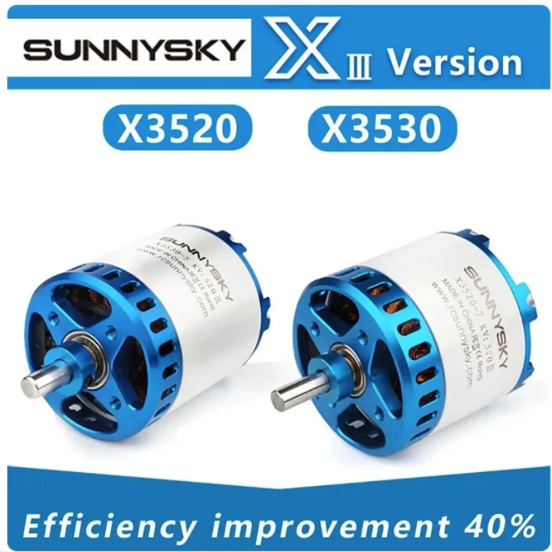 SUNNYSKY X3520-III 560KV 780KV 445KV бесщеточный двигатель с коробкой для радиоуправляемых