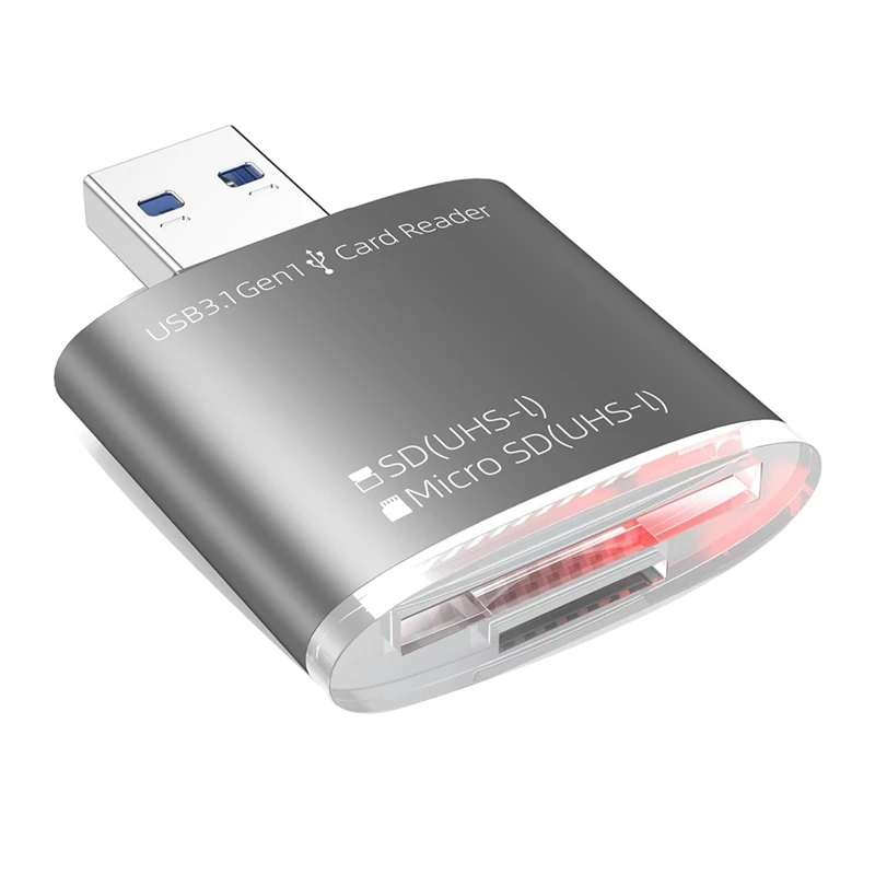 Адаптер 2 в 1 для чтения USB и SD-карт адаптер SD TF-карты на 3 0 поддержка SDHC SDXC MMC