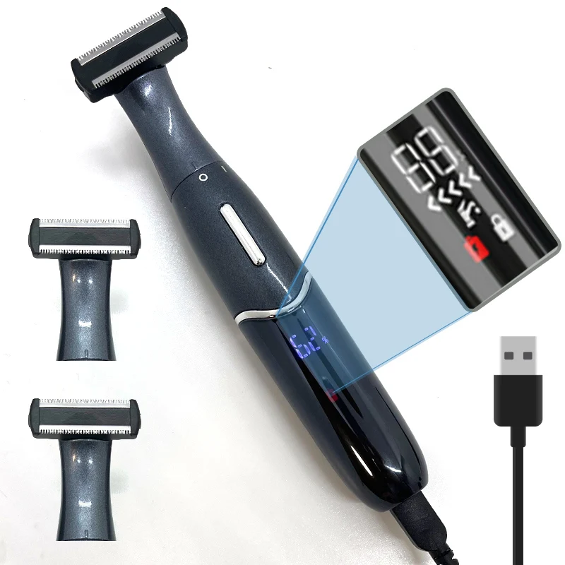4 in 1 Painless Hair Trimmer for Lady Women & Man Hair Remov