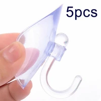 5pcsset suction cups caps suckers glass window wall hook hanger kitchen bathroom cup hooks home accessories