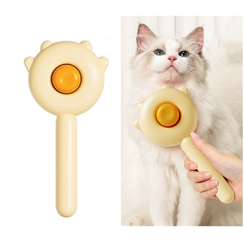 

Scraper Cats Cleaning Shape Pet Remover Hair Self Hair Tool Slicker Grooming Pet Egg Dogs Brush Brush Removal Cat Comb For