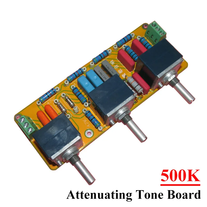 

500K Tone Board Continuously Adjustable Treble, Midrange and Bass Attenuating Tone Board ALPS Potentiometer for Audio Amplifier