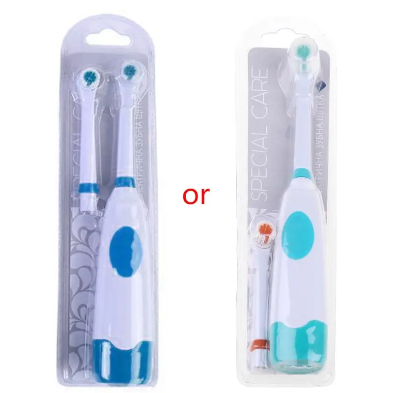 

Vibration Automatic Oral Hygiene Electric Toothbrush Heads Set Battery Operated