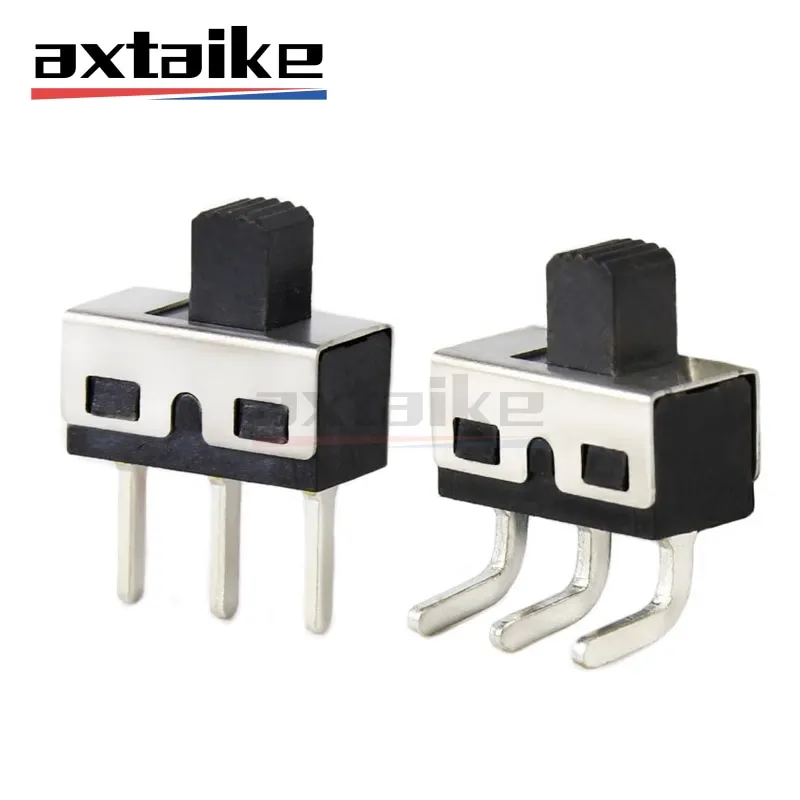 

10PCS SS12D10 SS12D06 Toggle Switch 3Pins Bend Straight Feet 1P2T Handle High 5mm Spacing Of 4.8mm 3A 250V SS12D11 SS12D10G5