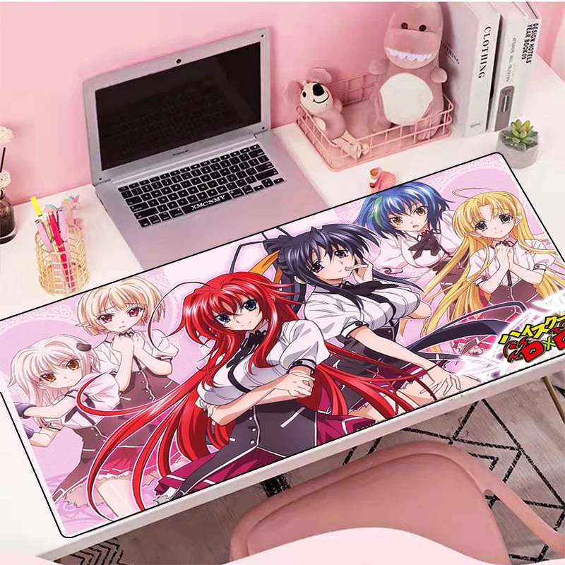 

Большой игровой коврик DXD для мышек с аниме, резиновый коврик, настольная защита, аксессуары для настольного ПК, коврик для мыши, милые коври...
