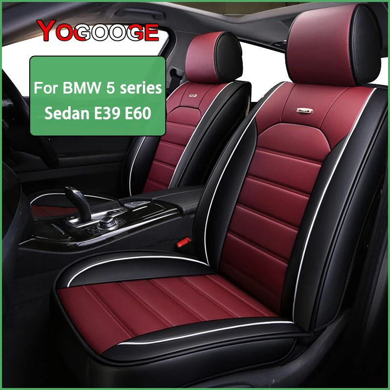 

YOGOOGE чехол на автомобильное сиденье для BMW 5 серии Седан E39 E60 1995-2010 автомобильные аксессуары интерьер (1 сиденье)