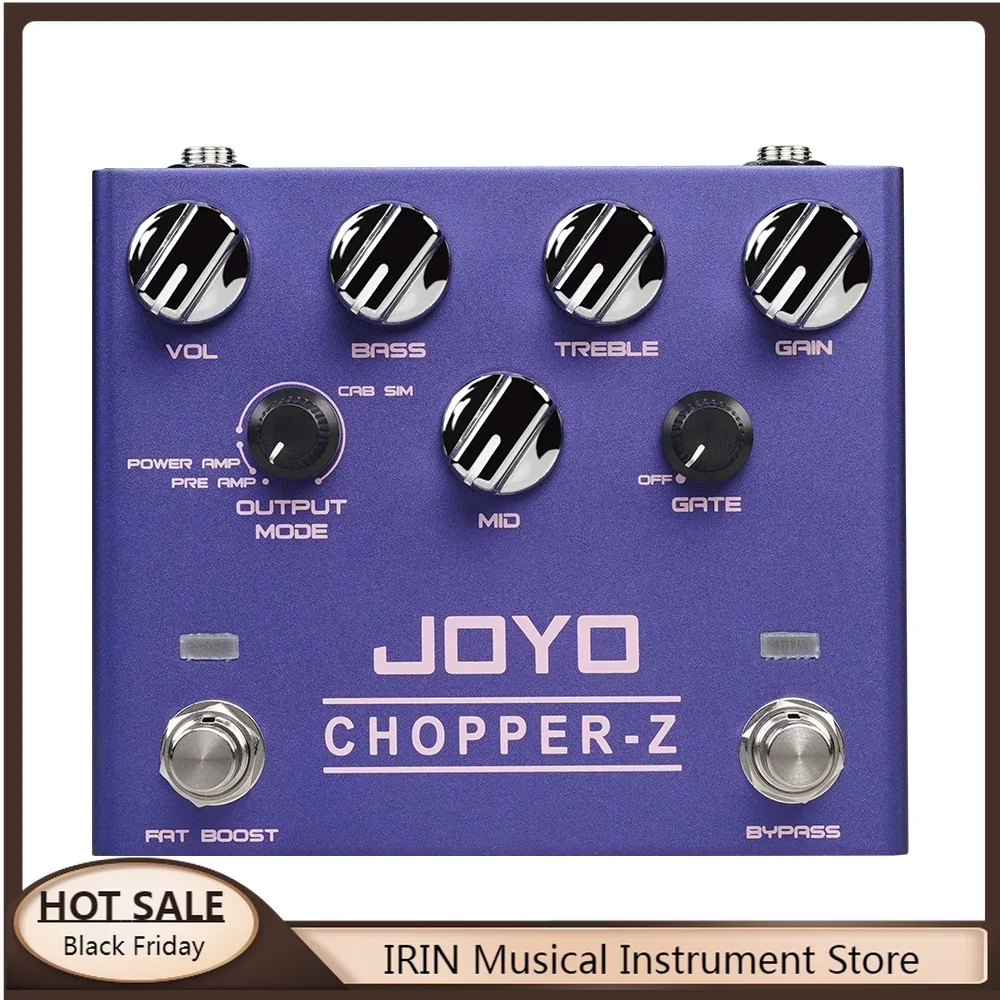 

R-18 CHOPPER-Z Distortion Pedal Guitar Effect Pedal High Gain AMP Simulation Modern Metal Sound Noise Gate Guitar Pedal Parts