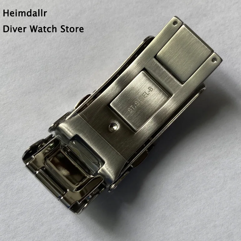High Quality 18mm Width Stainless Steel Watchband Buckle Suitable For Seiko Prospex SPB147/185/187 Diver Watch Bracelet