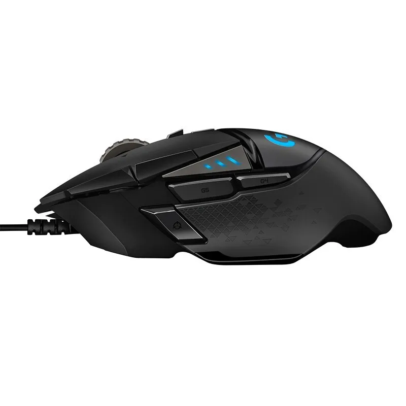 Оригинальная Проводная игровая мышь Logitech G502 Hero/G402 геймерская RGB Usb для ноутбука